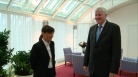 fotogramma del video Serracchiani incontra Pres. Seehofer